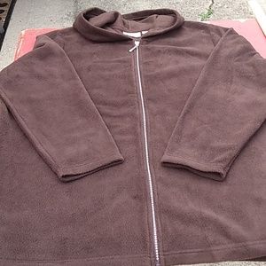 Quacker factory fleece hoodie